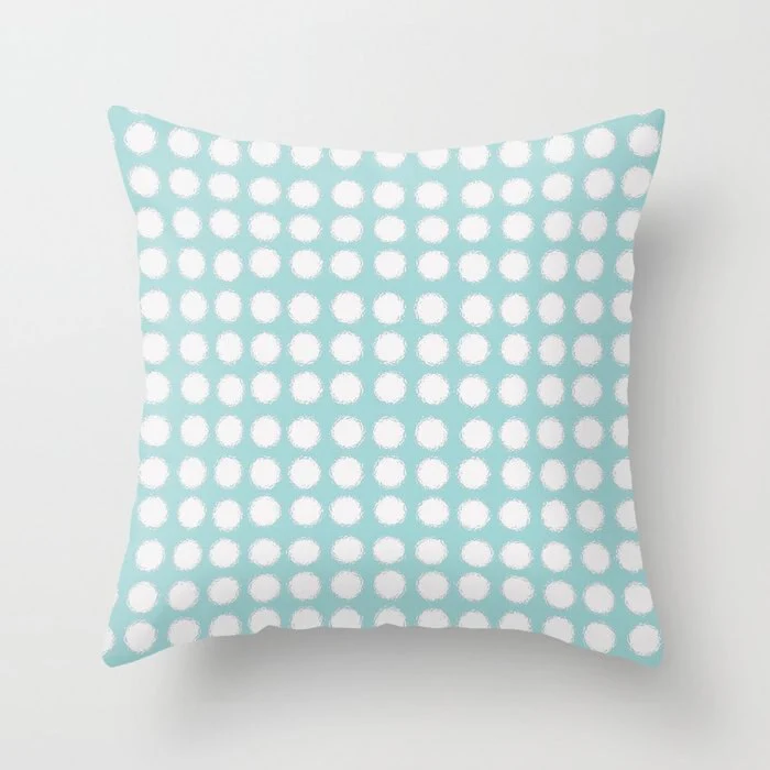 HULIANFU Super Hot Hipster Light Blue Green Mint Cushion Cases Modern Geometry Print Boho Decorative Pillowcase Sofa Couch Throw Pillows - Deanwangkt