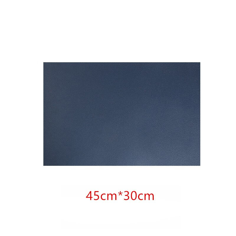HULIANFU Rectangular Table Mat PU Leather Placemat  Waterproof Greaseproof  Pad Kitchen for Dining Anti-Scalding Insulation - Deanwangkt