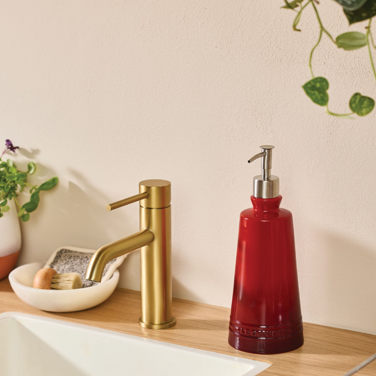 Stoneware Signature Soap Dispenser