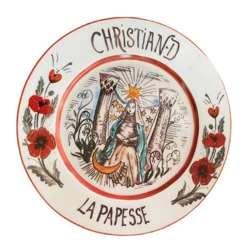 HULIANFU Retro Plate Bone China Dinner Set Nordic Kitchen Ceramic Dessert Charger Plates for Wedding Tableware Trays Decorative Mug Cup - Deanwangkt
