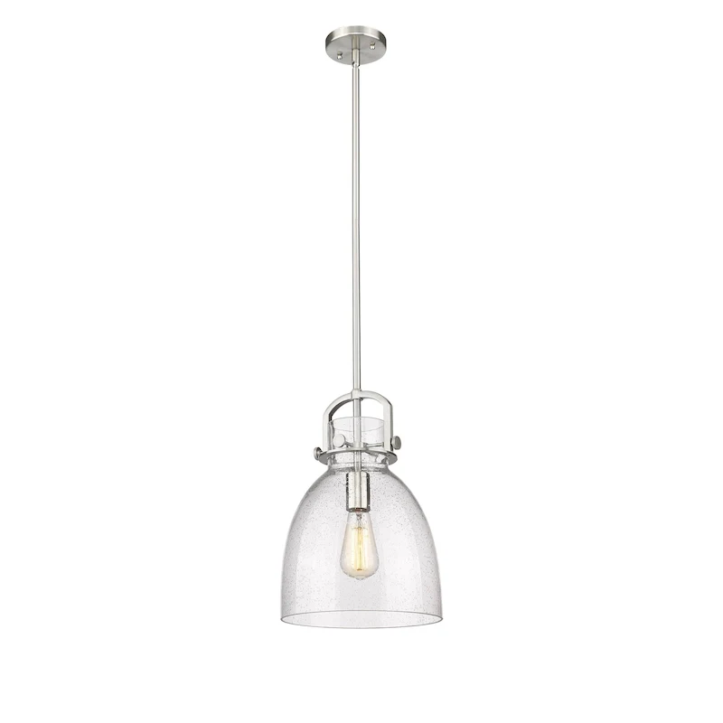 Innovations Lighting Newton Bell - 1 Light 10  Stem Hung Pendant