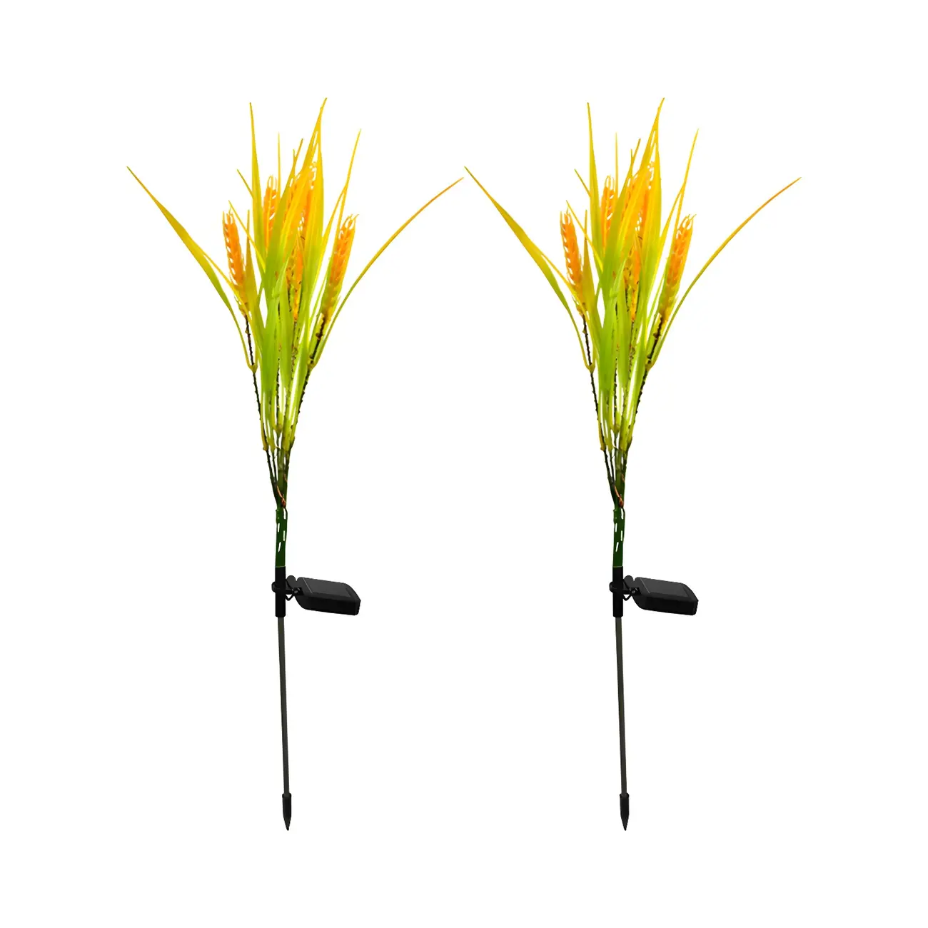 Yellow Wheat LED Solar Landscape Lighting