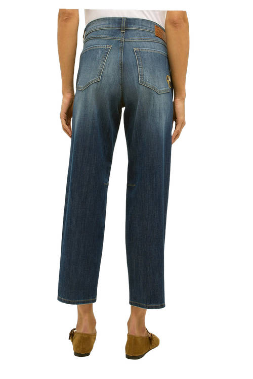Detail der Tasche einer Hose aus Authentic Cotton