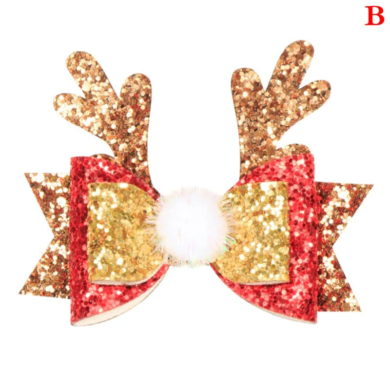 HULIANFU 2026  Christmas Headbands Santa Tree Elk Antlers Headband Kids Adult Headwear Reindeer Ornaments Christmas Decor Party Cosplay Gifts - Deanwangkt