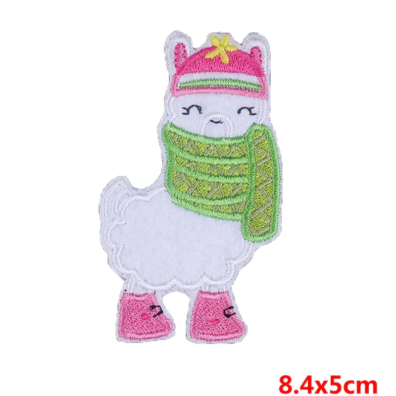 HULIANFU Mushroom Applique Embroidered Patches On Kids Clothes DIY Iron On Patches Cartoon Patches For Clothing Stickers Animal Badges - Deanwangkt
