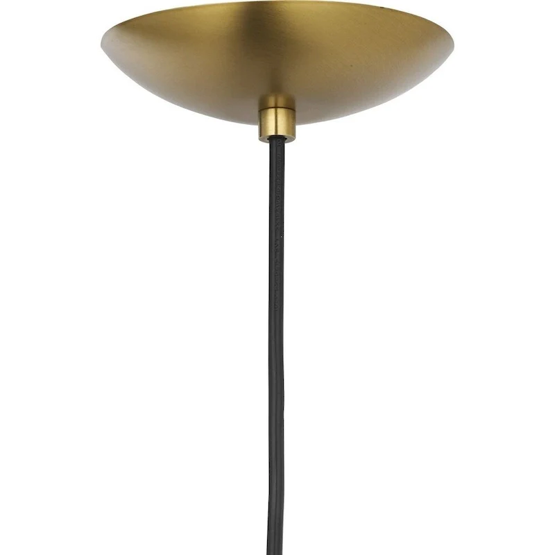 Globe LED Collection Brushed Bronze One-Light LED Pendant - 19.880  x 13.750  x 13.750