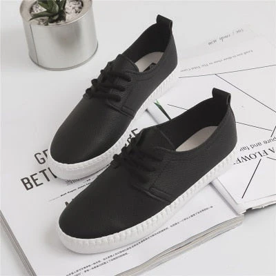 Women Shoes Summer New White Sneakers For Women Comfortable Soft Solid Color Simple Women Casual White Shoes Sneakers - Deanwangkt