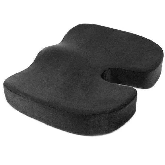 HULIANFU Travel Coccyx Seat Cushion Memory Foam U-Shaped Pillow For Chair Cushion Pad Car Office Hip Support Massage Orthopedic Pillow - Deanwangkt