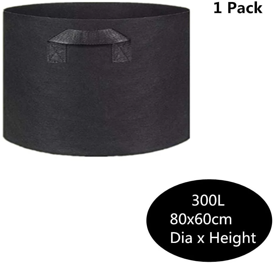 HULIANFU Planting Bag Black/Grey Potato Fabric Vegetable Seedling  growing pot garden tools 1-15 Gallon Eco-Friendly Grow bag - Deanwangkt
