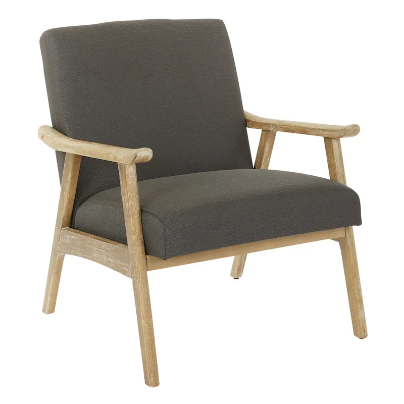 Weldon Mid-Century Fabric Upholstered Chair