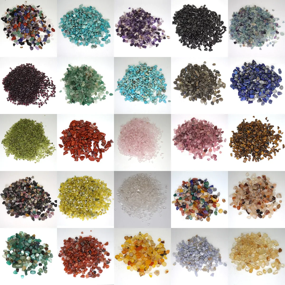 HULIANFU Natural Stones Gravel Crystals Chip Quartz Ore Minerals Reiki Healing Tumbled Agates Specimen Gemstones Home Aquarium Decoration - Deanwangkt