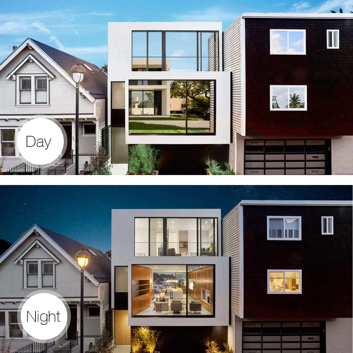 HULIANFU Multi-size One Way Mirror Window Film Privacy Sun Blocking Glass Sticker Heat Control Reflective Film Self Adhesive Window Tint - Deanwangkt