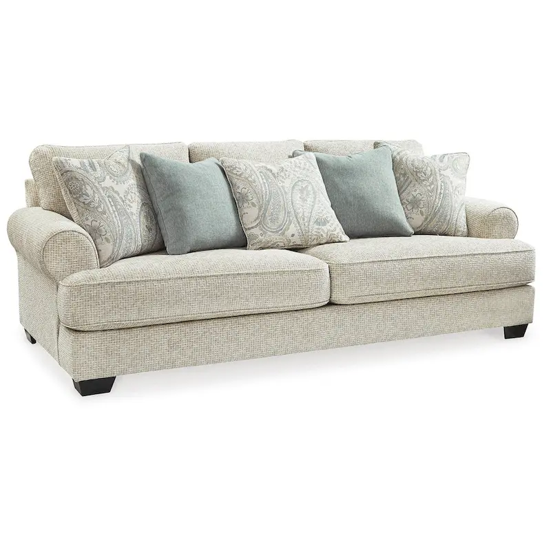 Signature Design by Ashley Monaghan Beige Sofa - 98 W x 45 D x 39 H