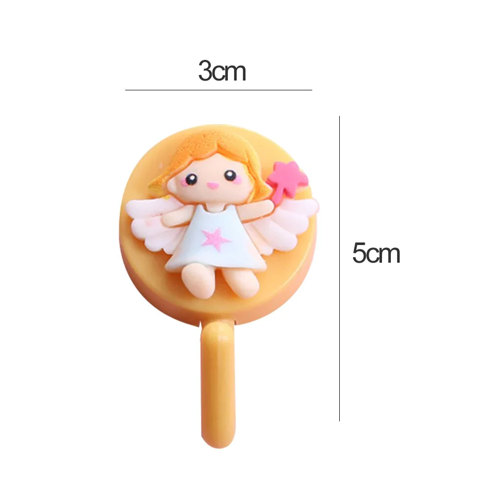 HULIANFU New Cute Animal Wall Hook for Key Holder Coat Towel Hanging Plastic Mask Holder Bathroom Organizer Wall Decor Home Accessories - Deanwangkt