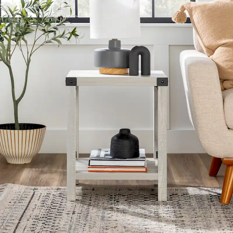 Middlebrook Kujawa 18-inch X-side Accent Table