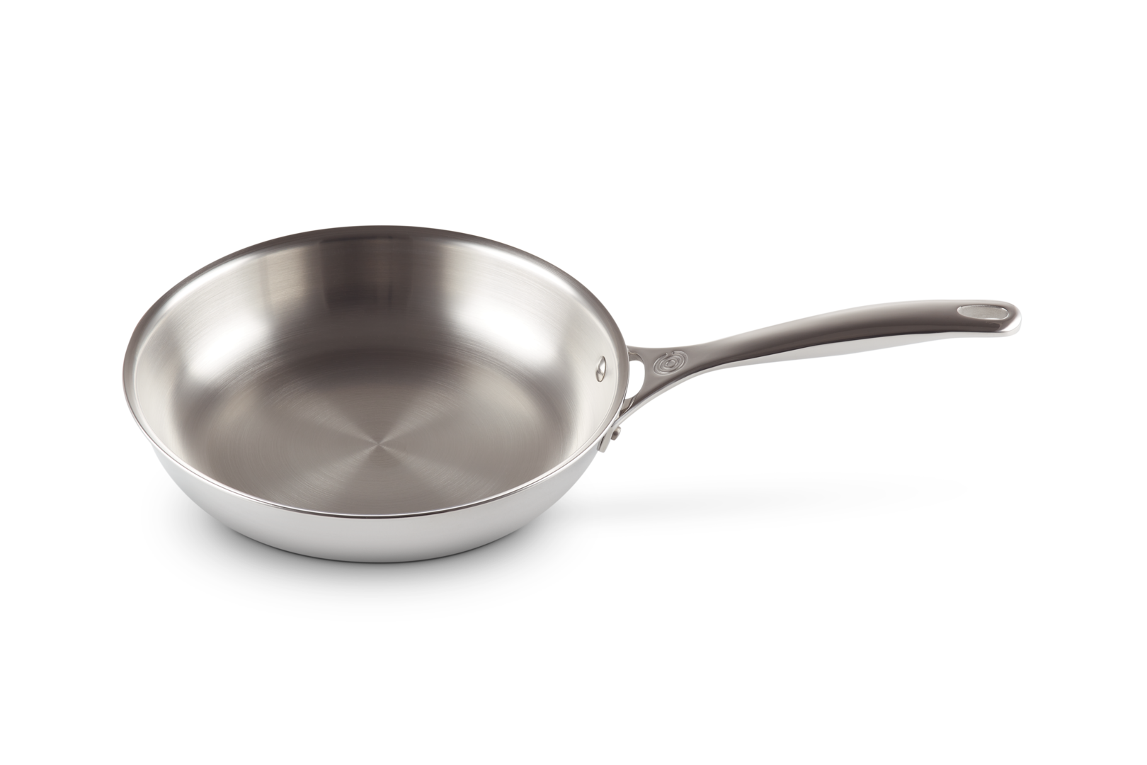 Signature Stainless Steel Uncoated Frying Pan