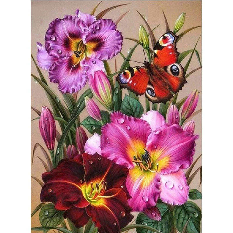 HULIANFU Sunset Scenery DIY 5D Diamond Painting Full Round Drill Mosaic Landscape Diamond Embroidery Picture Rhinestone Home Decor Gift - Deanwangkt