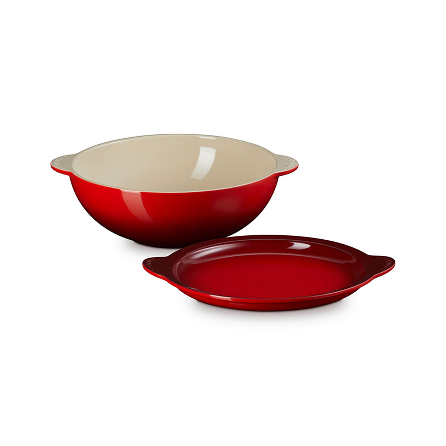 Signature Round Multifunction Baking Dish with Platter Lid