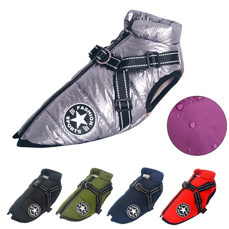 HULIANFU VIP Dog Clothes Jacket for Small Medium Large Dogs Winter Warm  dog costume  french bulldog  pet clothes - Deanwangkt