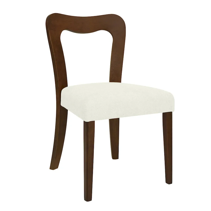 Christopher Knight Home - Ethan Modern Upholstered Dining Chair Set of 2 with Open-Back Design
