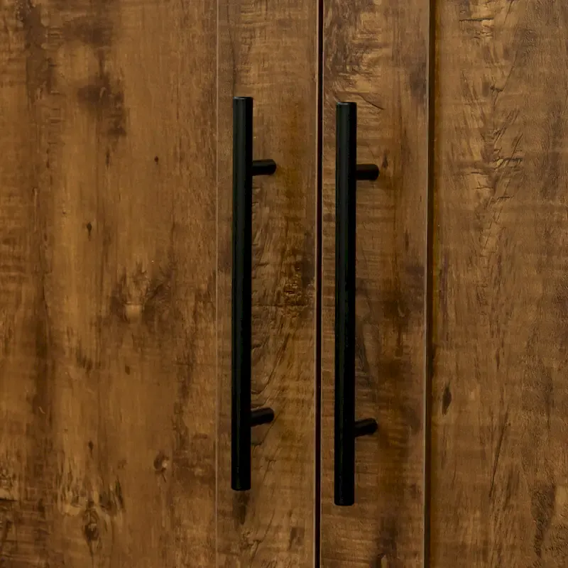 High Wardrobe/Armoires with 3 Shelves