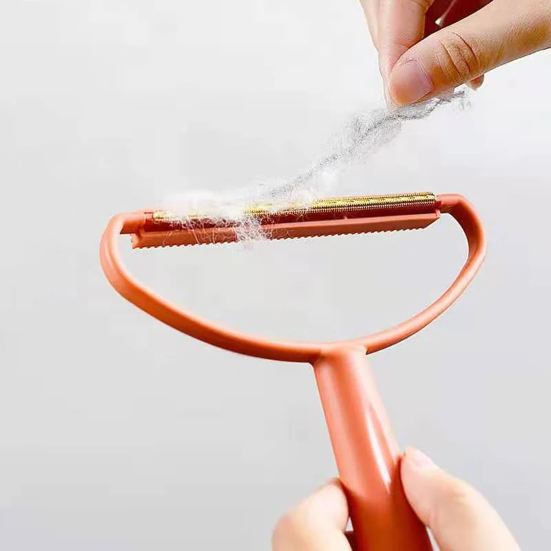 HULIANFU Portable Lint Remover Pet Hair Remover Brush Manual Lint Roller Sofa Clothes Cleaning Lint Brush Fuzz Fabric Shaver Brush Tool - Deanwangkt