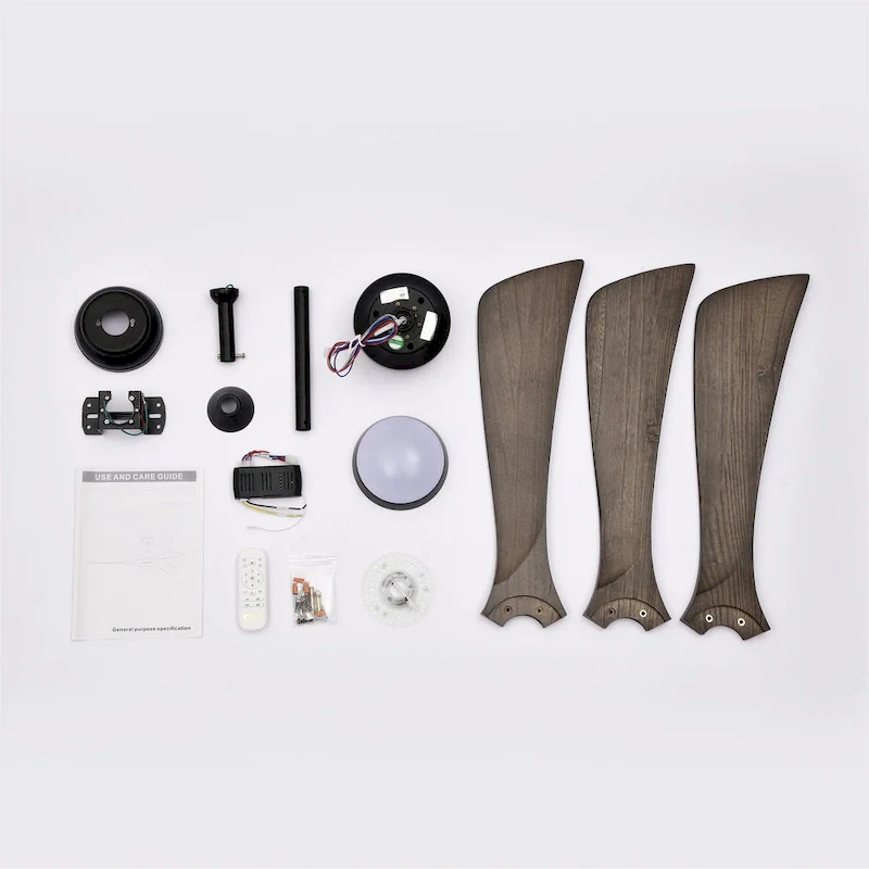 Ceiling Fan with Lights Remote Control