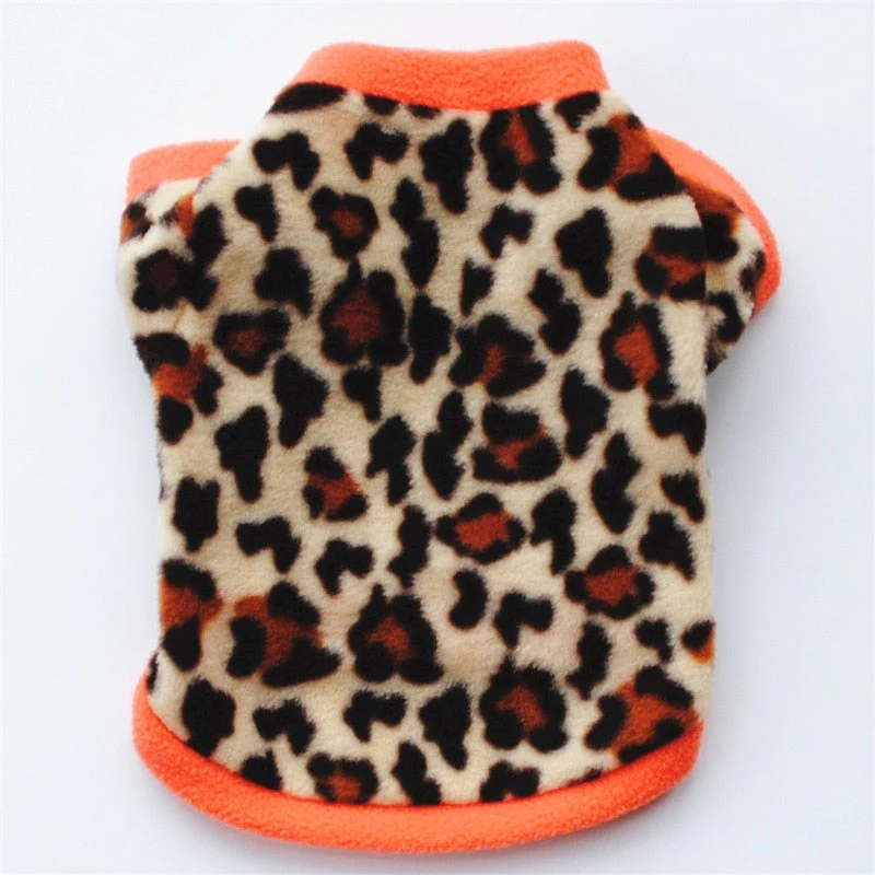 HULIANFU Warm Fleece Pet Dog Clothes Cute Skull Printed Pet Coat Puppy Dogs Shirt Jacket French Bulldog Pullover Camouflage Dog Clothing - Deanwangkt