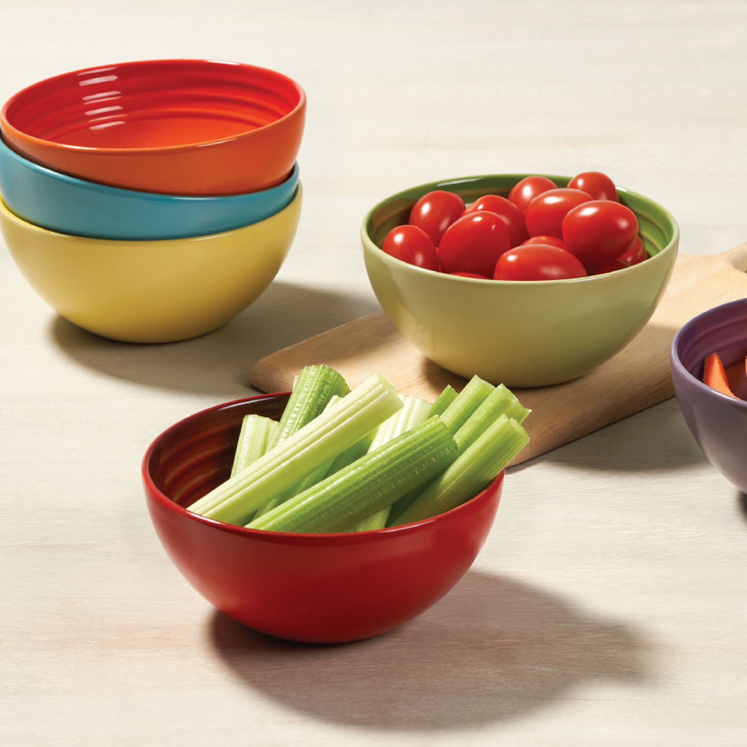 Vancouver Rainbow Snack Bowl, Set of 6