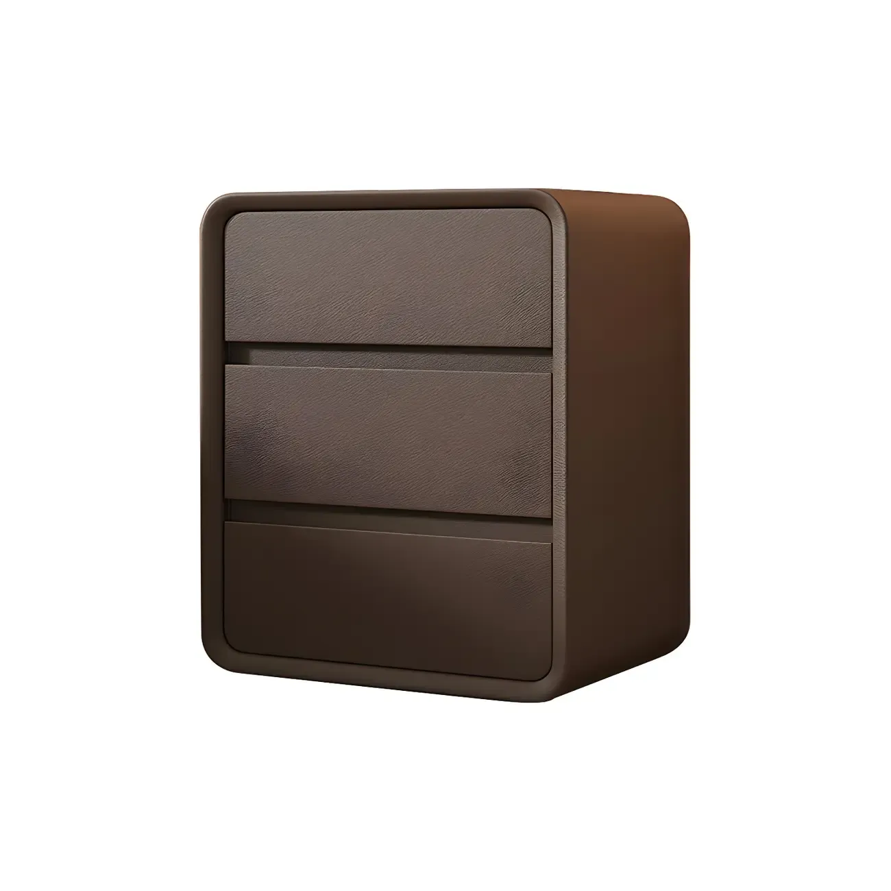 Scandinavian Wood Narrow Bedside Cabinet