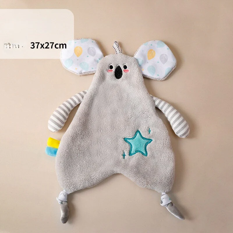 HULIANFU Lovely Cartoon Handkerchief Towel Hanging Absorbent Coral Velvet Wipe a Towel Household Kitchen Quick Drying Hand Cloth - Deanwangkt