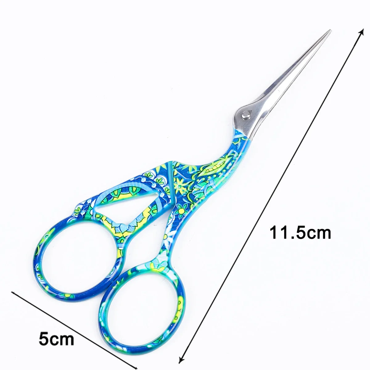 HULIANFU Vintage Stainless Steel Tailor Yarn Trim Cut cross stitch Scissor fabric Needlework Embroidery Thread knitting tool Sewing Tool - Deanwangkt