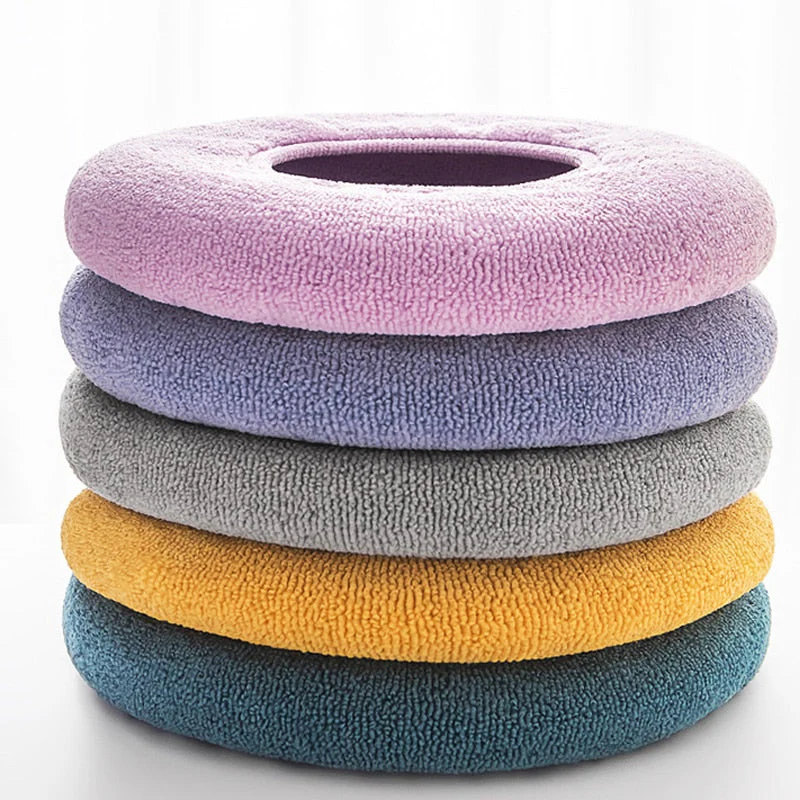 HULIANFU Universal Toilet Seat Cushion Thick Toilet Cover Washable Toilet Ring Soft Closestool Cover Mat Bathroom Decoration - Deanwangkt