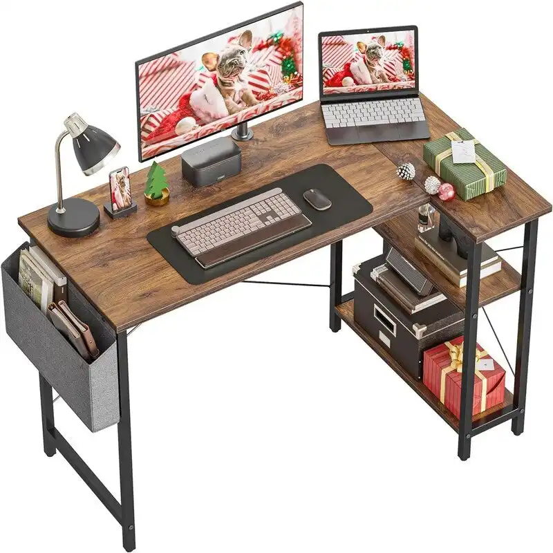 40 Inch Small L Shaped Computer Desk