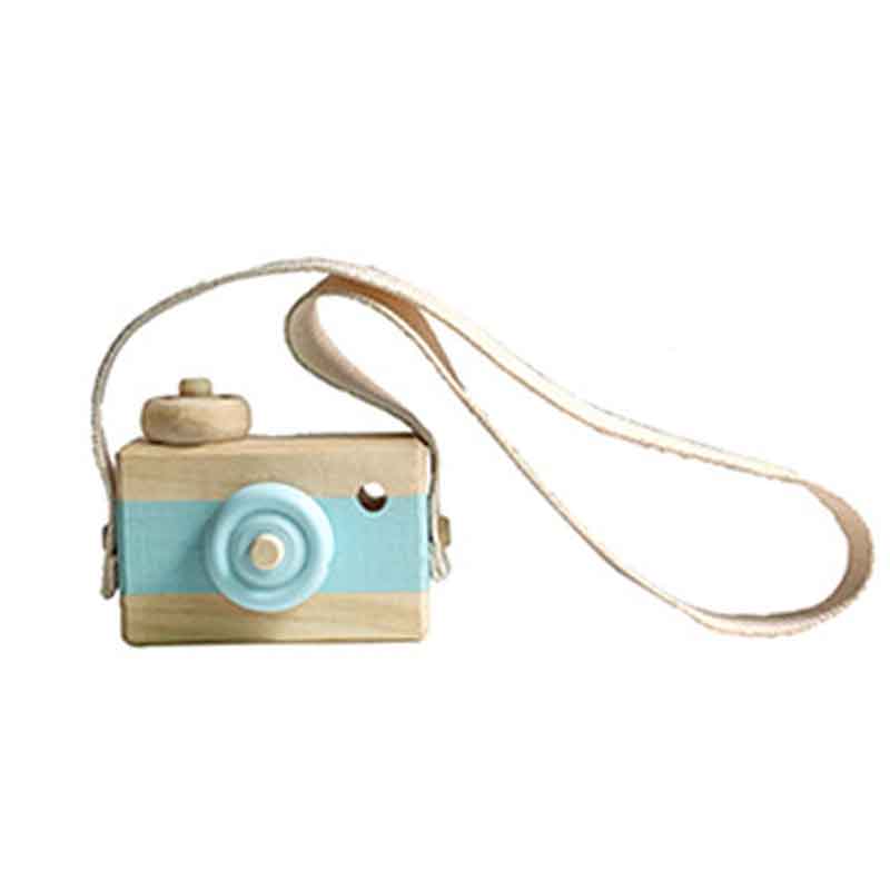 HULIANFU Nordic European Style Camera Toys Baby Kids Room Decor Furnishing Articles Child Christmas Birthday Wood Gifts - Deanwangkt