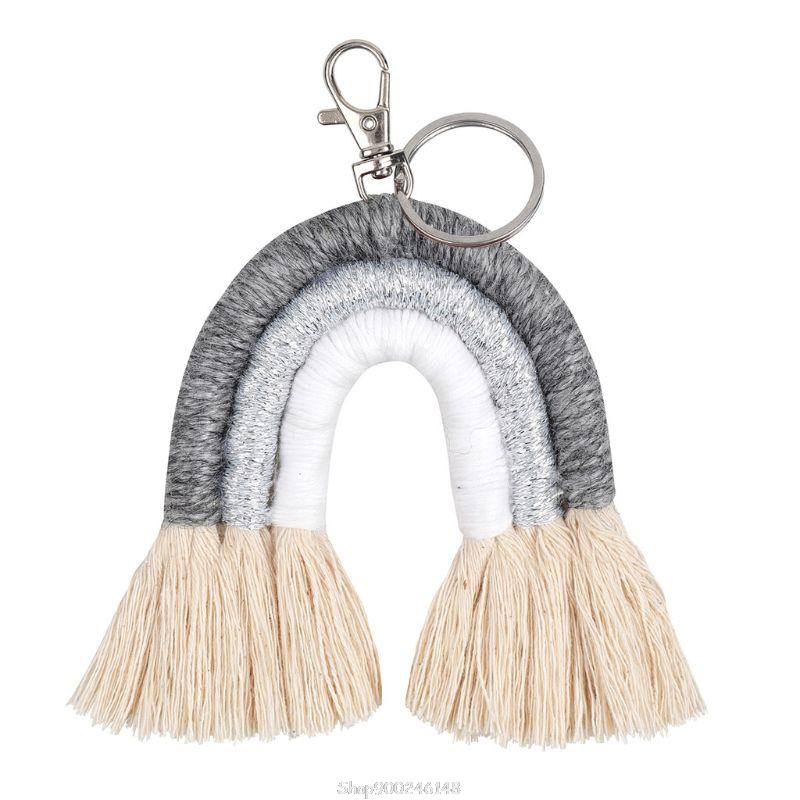 HULIANFU Nordic Cotton Rope Wooden Bead Garland with Tassel Wall Hanging Nursery Props Ornament Kids Baby Room Decor S24 20 Dropship - Deanwangkt
