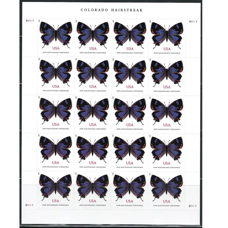 Colorado Hairstreak 2021, (Sheet of 20) - TWENTYSTAMPS