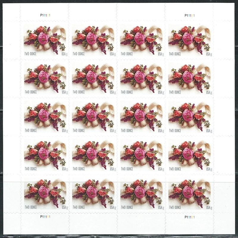 Garden Corsage 2020, (Sheet of 20) - TWENTYSTAMPS