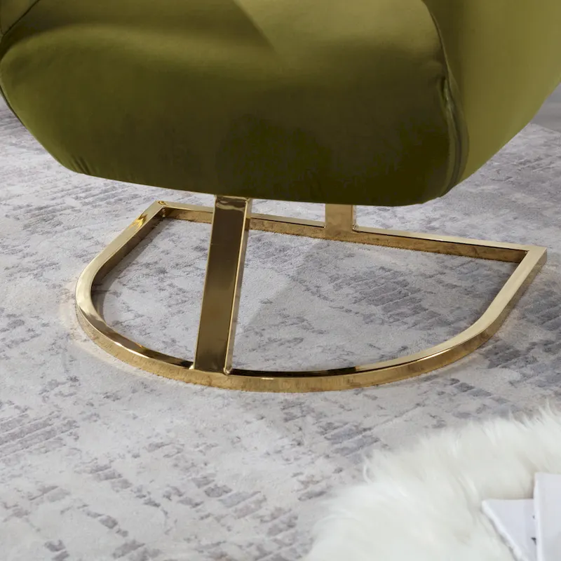 Upholstered Tufted Living Room Chair