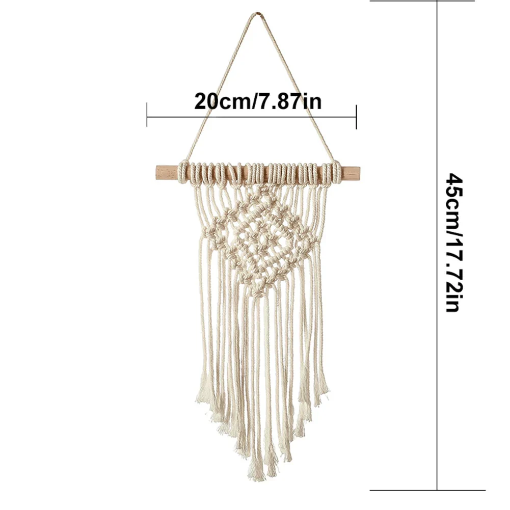 HULIANFU New Indian Style Dreamcatcher Moon Handmade Wind Chimes Wall Ornament Girls Room Decoration Feather Dream Catcher - Deanwangkt