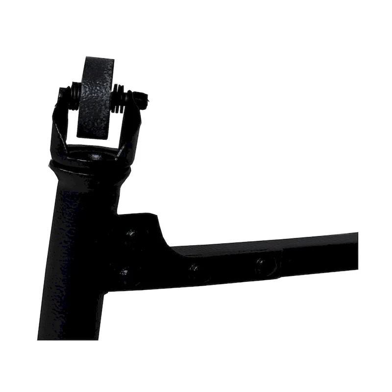 Conway 66-inch Industrial Wheeled Trestle Table - Mango Wood & Metal