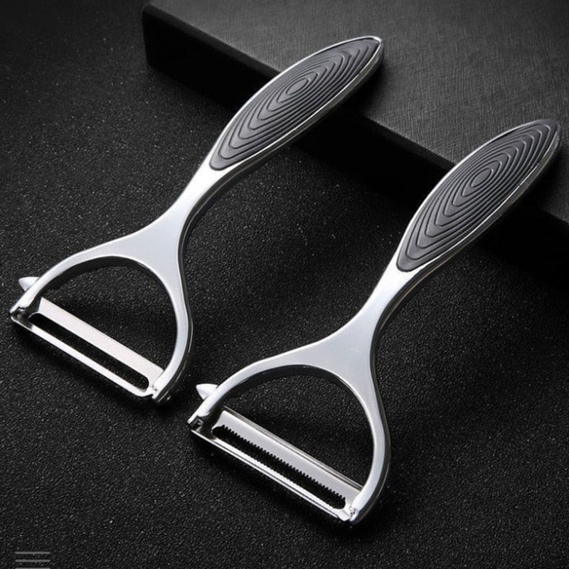 HULIANFU MHNTLOS Stainless Steel Multi-function Vegetable Peeler&ampJulienne Cutter Julienne Peeler Potato Carrot Grater Kitchen Tool - Deanwangkt