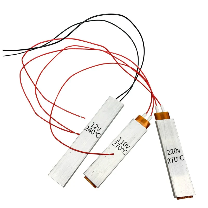 HULIANFU New PTC Heating Element 12v/110v/220v Heater Egg Incubator For Constant Thermostat Thermistor Air Heated Sensor Aluminum Shell - Deanwangkt