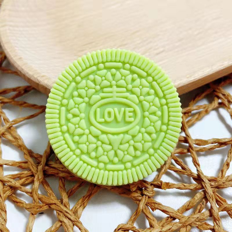 HULIANFU Simulation Oreo Cookies Fake Cake Artificial Food Model Children Photography Prop Bakery Decoration Wedding Party Home Decor - Deanwangkt