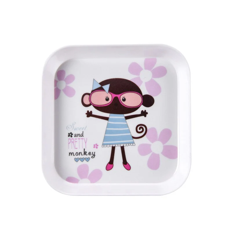 HULIANFU Snack Platter Snack Dish Small Bone Dish Spit Bone Dish Melamine Plate Small Plate Household Bone Bone Small Dish Cake Plate - Deanwangkt