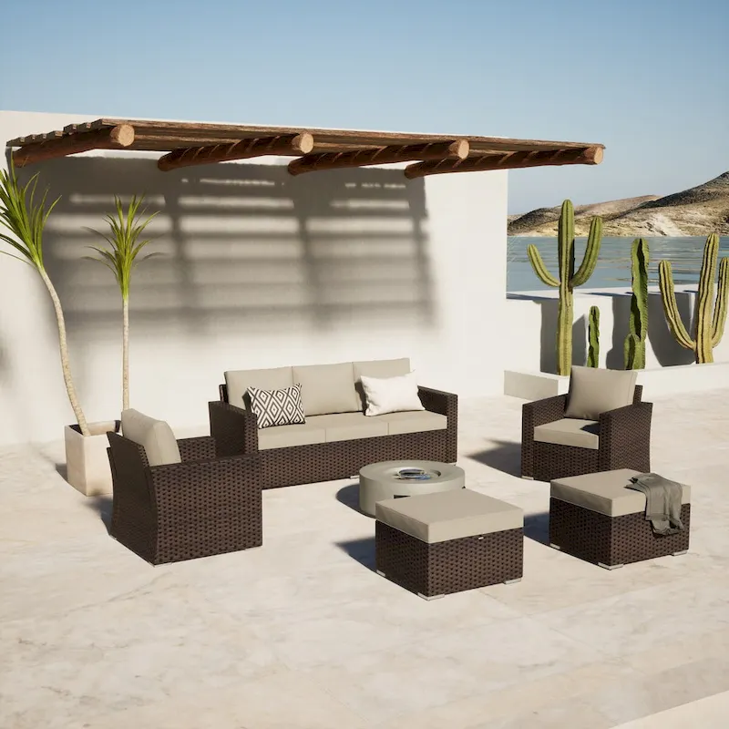 Laguna 6-piece Fire Seating Set