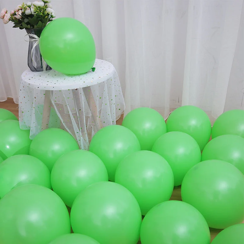 HULIANFU Latex Balloons 10 inch Large Helium Party Balloons for Wedding Birthday Party Supplies Ceremony Decorations 30/50/100 pcs - Deanwangkt