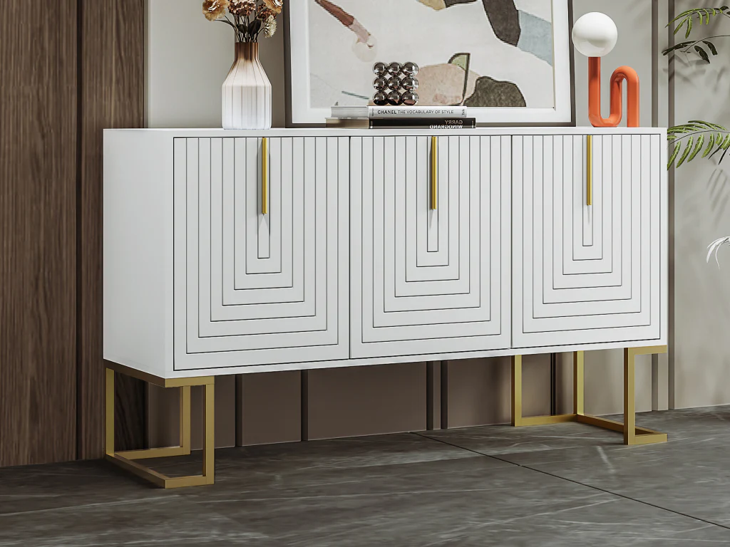 Sideboard Cabinet - Blanc (blanc)