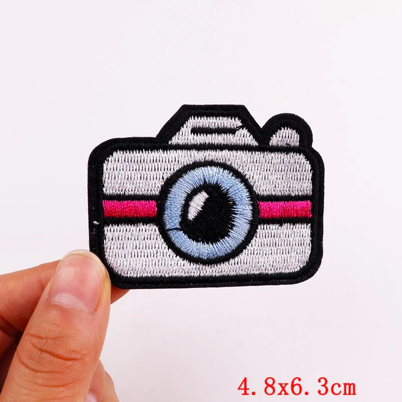 HULIANFU Mushroom Applique Embroidered Patches On Kids Clothes DIY Iron On Patches Cartoon Patches For Clothing Stickers Animal Badges - Deanwangkt