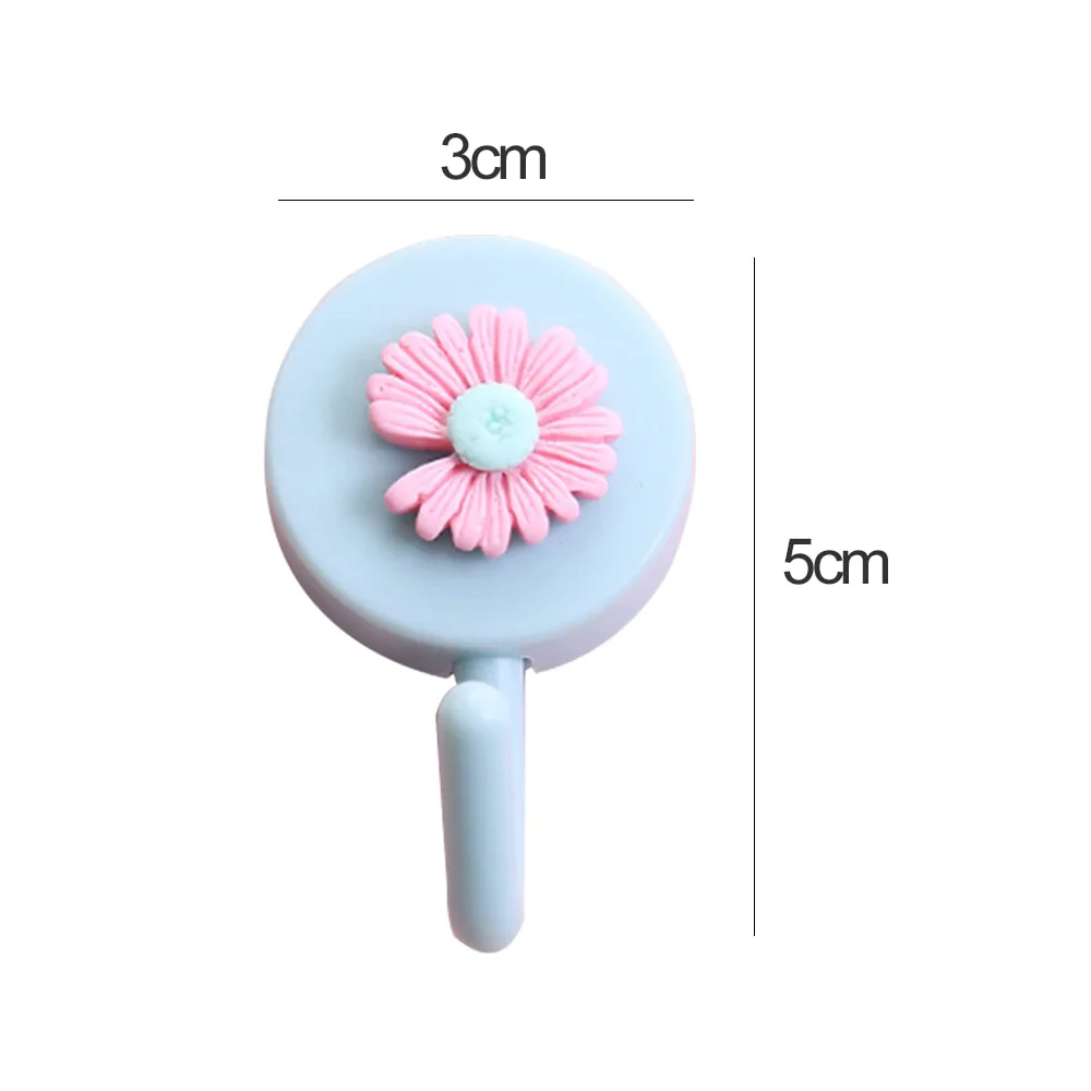 HULIANFU New Cute Animal Wall Hook for Key Holder Coat Towel Hanging Plastic Mask Holder Bathroom Organizer Wall Decor Home Accessories - Deanwangkt